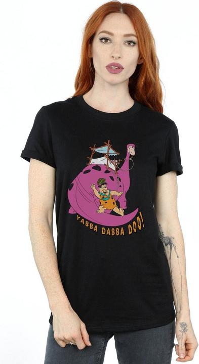 Immagine prodotto The Flintstones Yabba Dabba Doo Maglietta Ampia Donna (XXL)