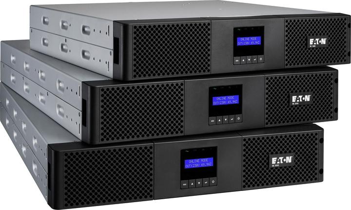 Actual product image Eaton 9E Rack UPS, 1ph, on-line, 3000VA (3000 VA, 2700 W, Online double converter UPS)