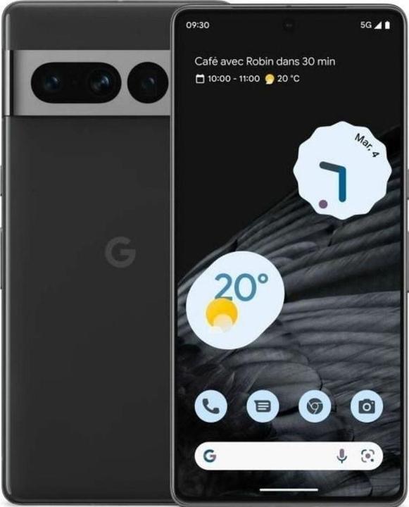 Image du produit Google Pixel 7 (256 Go, Obsidienne, 6.30", SIM + eSIM, 50 Mpx, 5G)