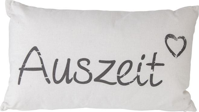 Produktbild Ootb Cremefarbenes Deko-Kissen, Auszeit (30 x 50 cm)
