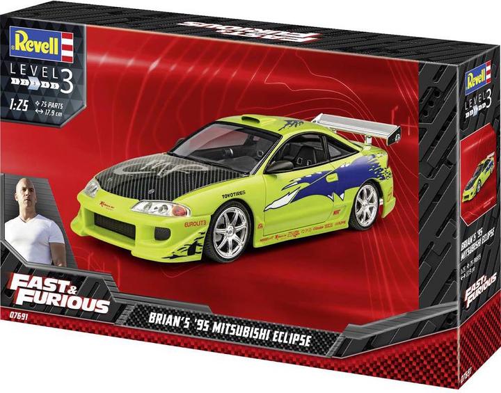Produktbild Revell Fast & Furious Brians 1995 Mitsubishi Eclipse