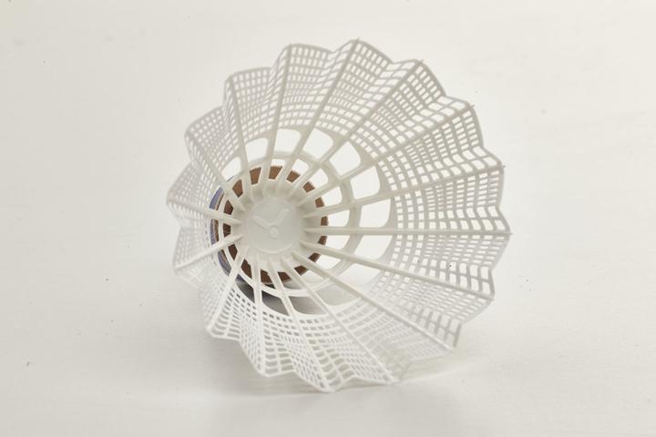 Produktbild Victor be mit 6 badminton-federbällen nylon 500