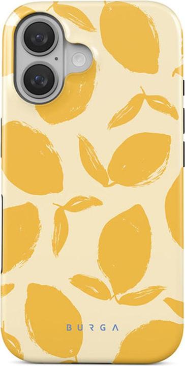 Actual product image Burga Lemon Tart Tough Magsafe Case For iPhone 16 Plus (Apple iPhone 16 Plus)