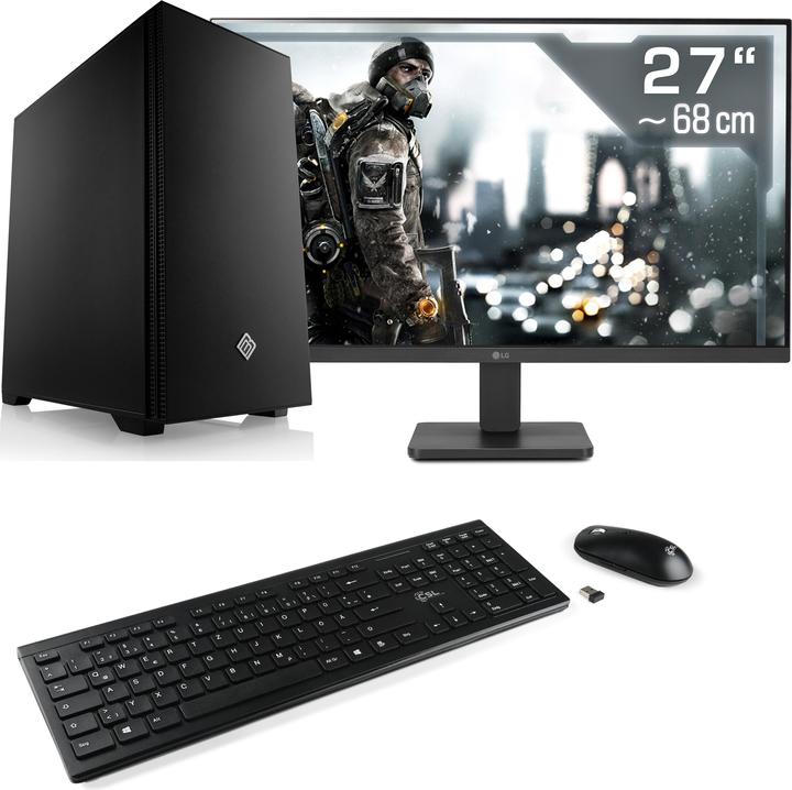 Produktbild CSL Office PC M11350H, QWERTZ Layout (DE) (Intel Core i5-14600, 32 GB, 1000 GB, UHD Graphics 770)