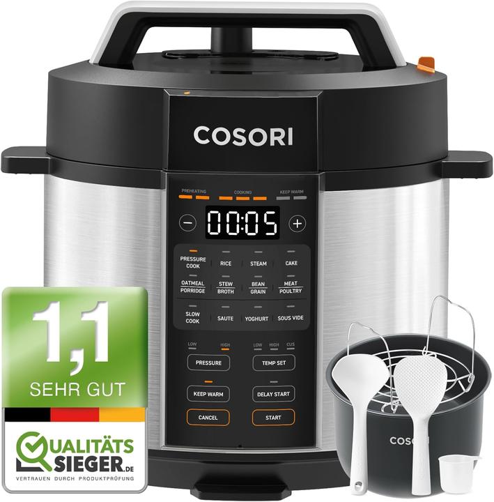 Actual product image Cosori Pressure cooker