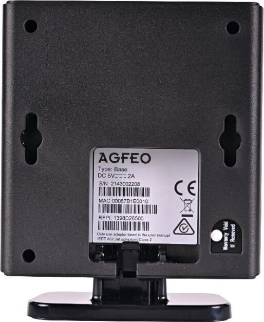 Produktbild Agfeo DECT IP-Basis pro XS schwarz