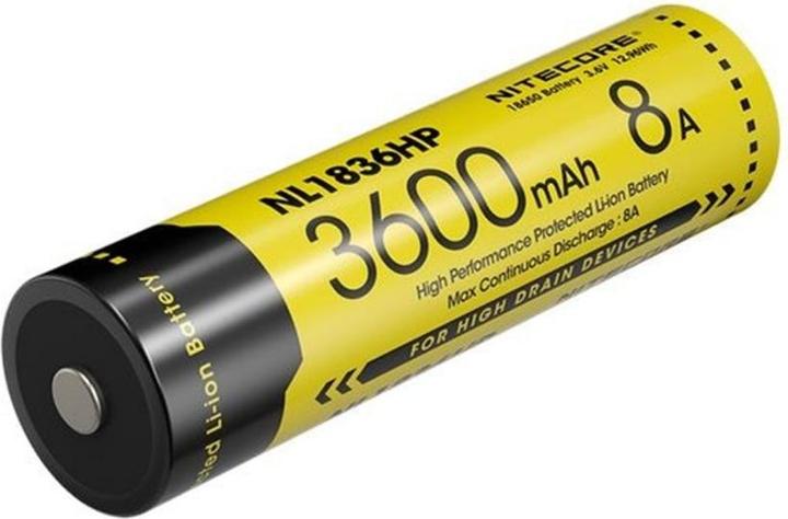 Nitecore Li-Ion Akku 18650 - 3600mAh - NL1836HP