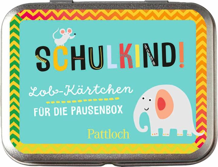 Produktbild Schulkind! Lob-Kärtchen für die Pausenb (Deutsch, Pattloch Verlag, 2021)