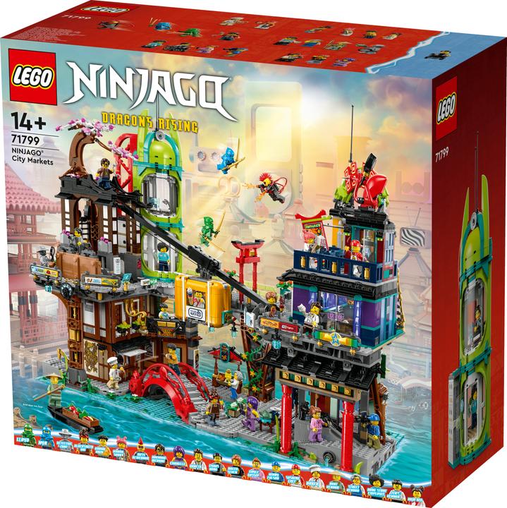 Actual product image LEGO Ninjago - Markets in the City (71799, LEGO Ninjago, LEGO Rare Sets)