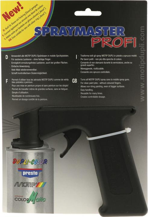 Dupli-Color Spraymaster Profi (Schwarz)