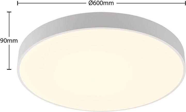 Image du produit Arcchio Vanida LED plafonnier, blanc, 60 cm (10978 lm)