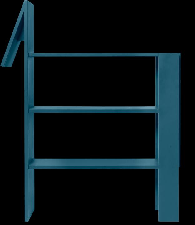 Actual product image Ferm Living Prerd bookcase, dark blue