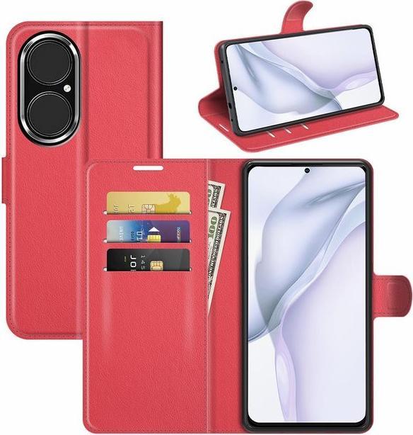Productafbeelding MU Classic Litchi Leren Boekomslag Serie (Huawei P50)
