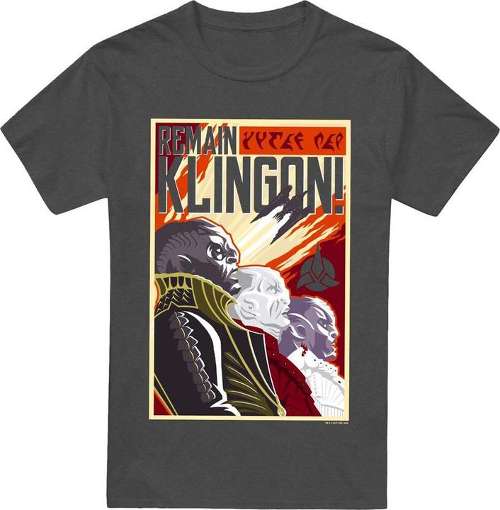 Universal Textiles Remain Klingon TShirt (XL)