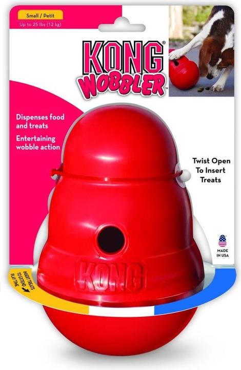 Actual product image KONG Wobbler (Dog food toy)