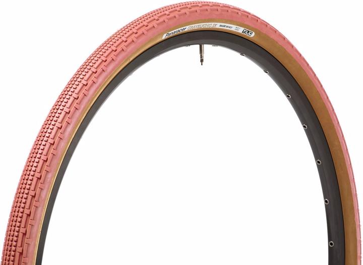 Produktbild Panaracer GravelKing SK - Limited Edition - Flamingo Pink/Braun 28" (Reifenbreite: 38 mm)