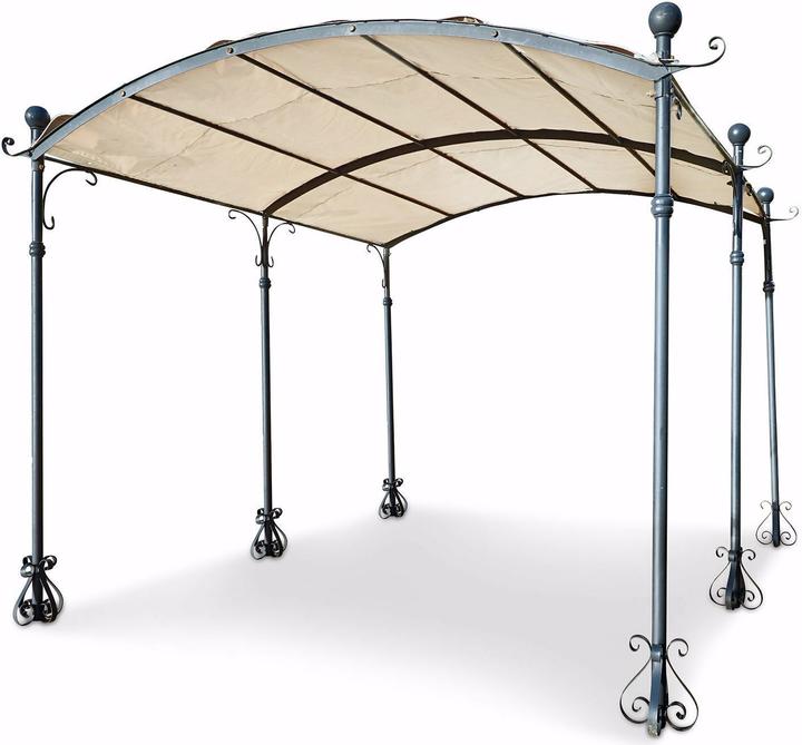 Image du produit Loberon Pergola Yarl noir/beige (3.60 m)
