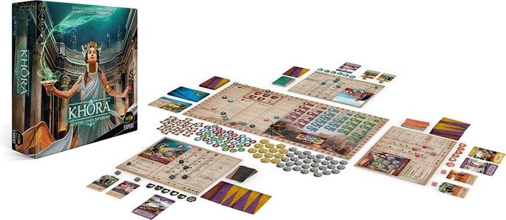 Actual product image Iello 518249 - Khora, Board game, 2-4 players, ages 14+ (DE edition) (German)
