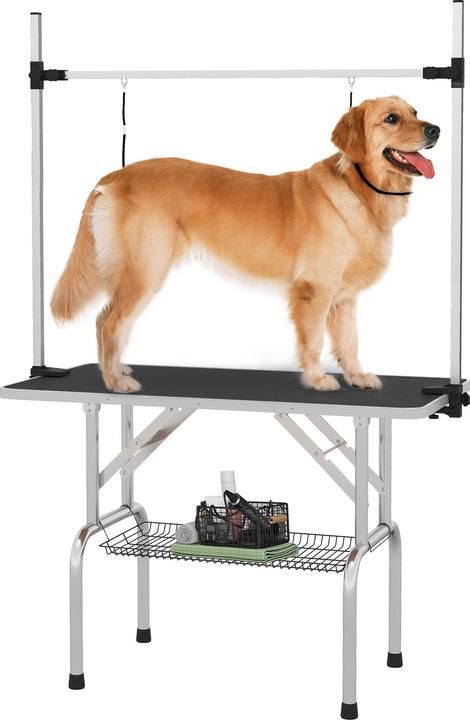 Produktbild PawHut Hundetrimmtisch mit verstellbarer Stange (Hund)