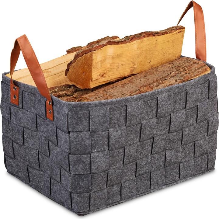 Relaxdays Panier rangement (1 x, 40 x 30 x 26 cm)