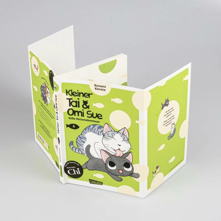 Actual product image Kleiner Tai & Omi Sue - Süsse Katzenabenteuer 4 (German, Konami Kanata, Nadja Stutterheim, 2022)