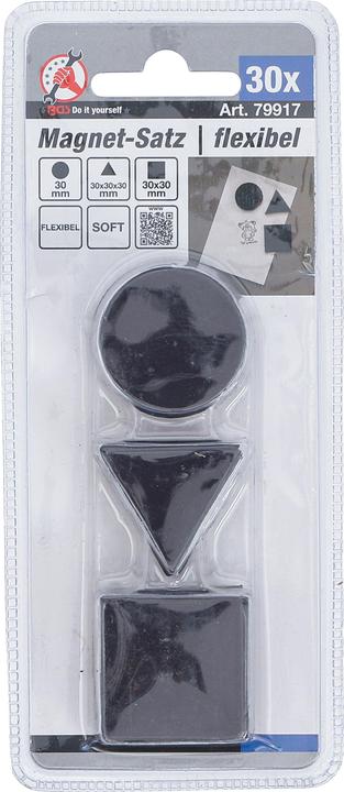 Actual product image BGS Magnet Set flexible 30 pcs. (30 x)