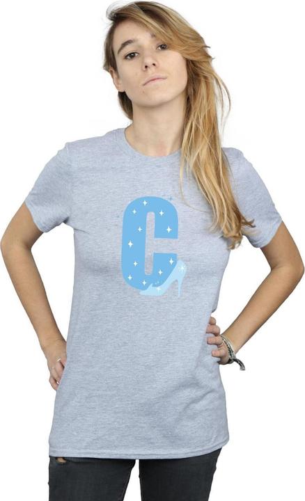 Immagine prodotto Disney Alphabet C Is For Cinderella Maglietta Ampia Donna (S)