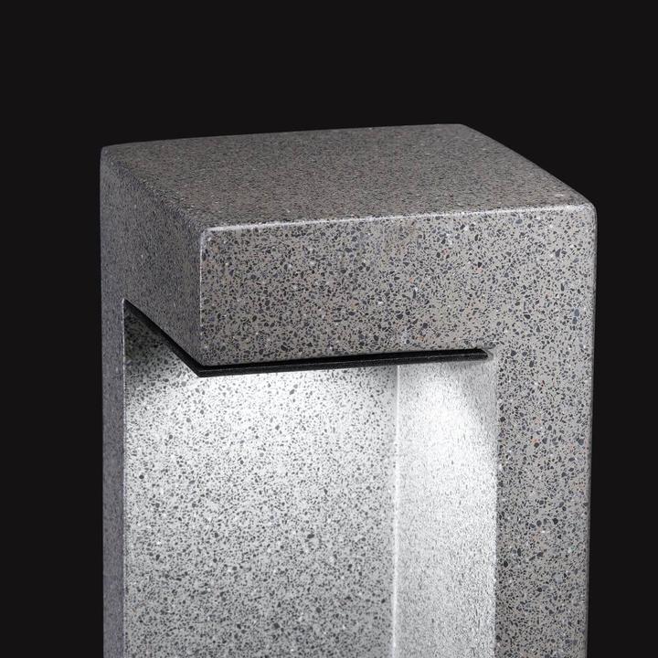 Actual product image Ideal lux TITANO LED floor lamp 9W granite IP55 warm white 246987 (500 lm)