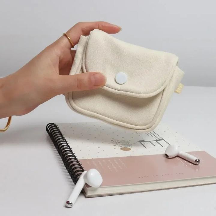 Produktbild Only-Bags.Store Portable Münze Brieftasche neue solide Farbe Mini Bargeld Brieftas