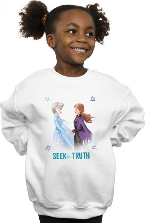 Immagine prodotto Disney Frozen 2 Elsa And Anna Seek The Truth Felpa Ragazze (140, 146)