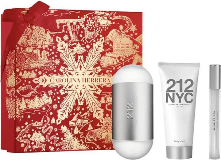 Produktbild Carolina Herrera C. HERRERA 212 NYC EDT. 100ML. SP.+ BL 100ML.+ MINI 10ML.3PCS SET (Eau de Toilette)