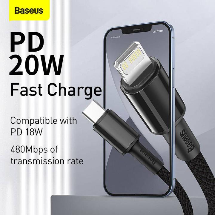 Immagine prodotto Baseus USB C - Lightning (2 m, USB 2.0)