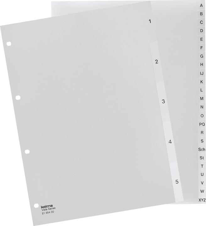 Image du produit Kolma Intercalaire A4 Vista 1-6 6 pièces transparent incolore
