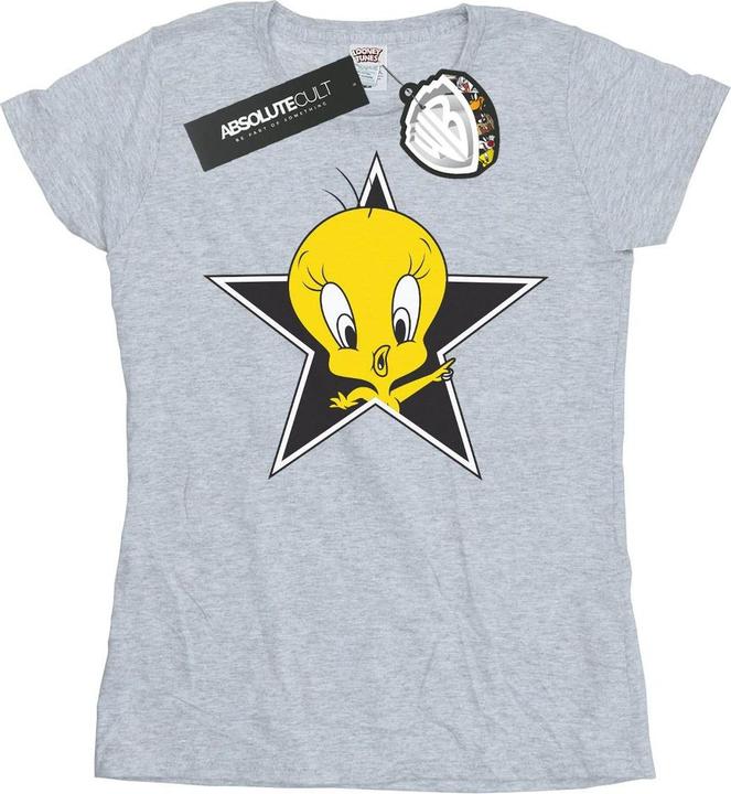 Immagine prodotto Looney Tunes Tweety Pie Star Maglietta Donna (XXL)