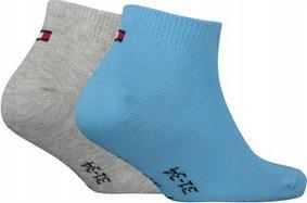 Produktbild Tommy Hilfiger Unisex TH Children 2P Sneaker, Sky Blue, 39/42 (39 - 42)