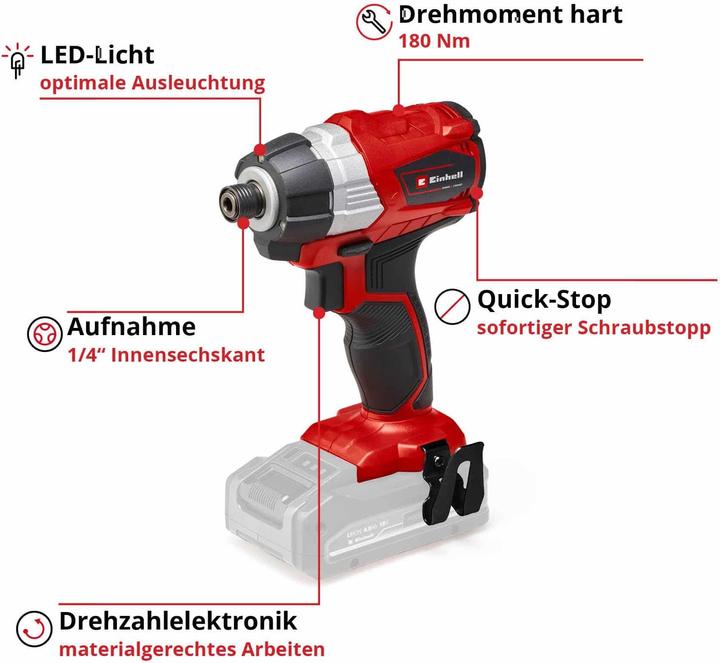 Immagine prodotto Einhell Te-Ci 18 Li Bl (Batteria ricaricabile)