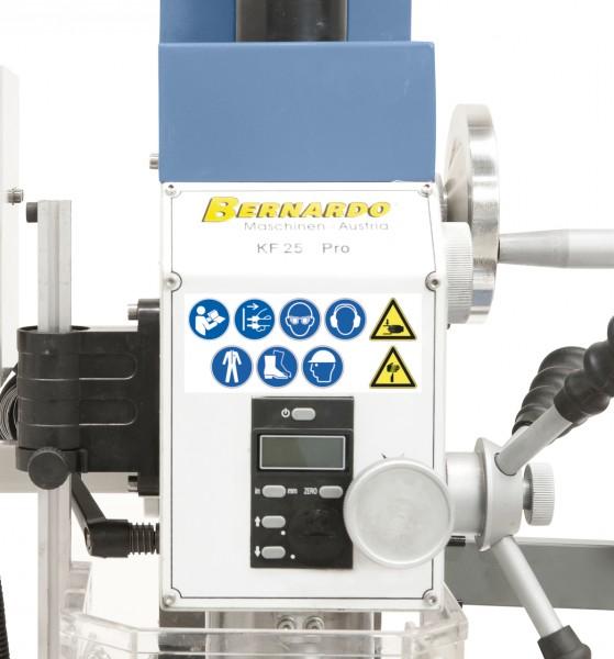 Image du produit Bernardo Cantina Bernardo - Bohr- und Fräsmaschine KF 25 PRO mit Vorschub inkl. 3-Achs-Digitalanzeige