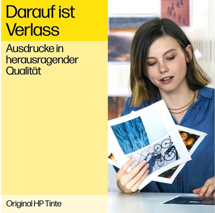 Image du produit HP Encre grand format N° d'origine CH644A (Y)
