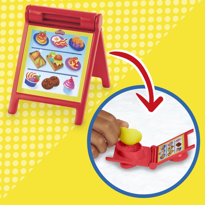 Actual product image Play-Doh Kitchen Creations Colourful Restaurant Kitchen Play Set