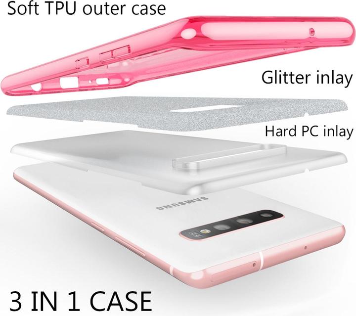 Image du produit Nalia Étui à paillettes (Samsung Galaxy S10+)