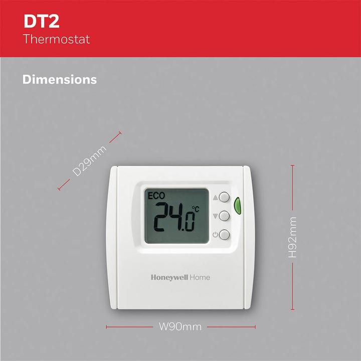 Produktbild Honeywell Raumthermostat DT2 stat