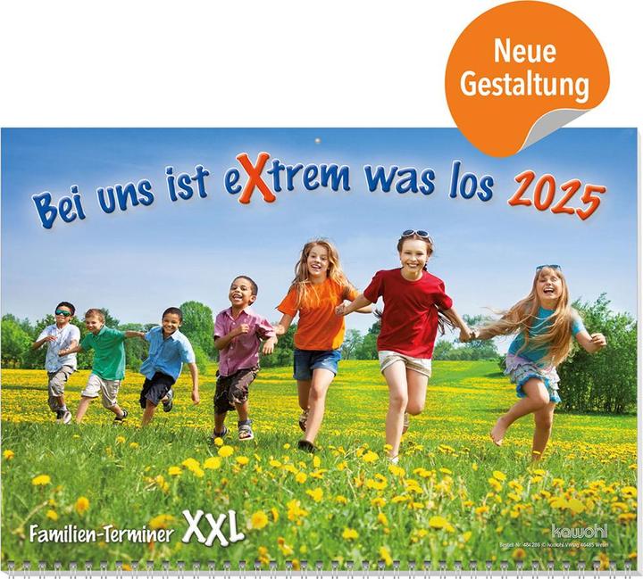 Produktbild Bei uns ist extrem was los 2025 (42 x 30 cm, Harter Einband, Deutsch)