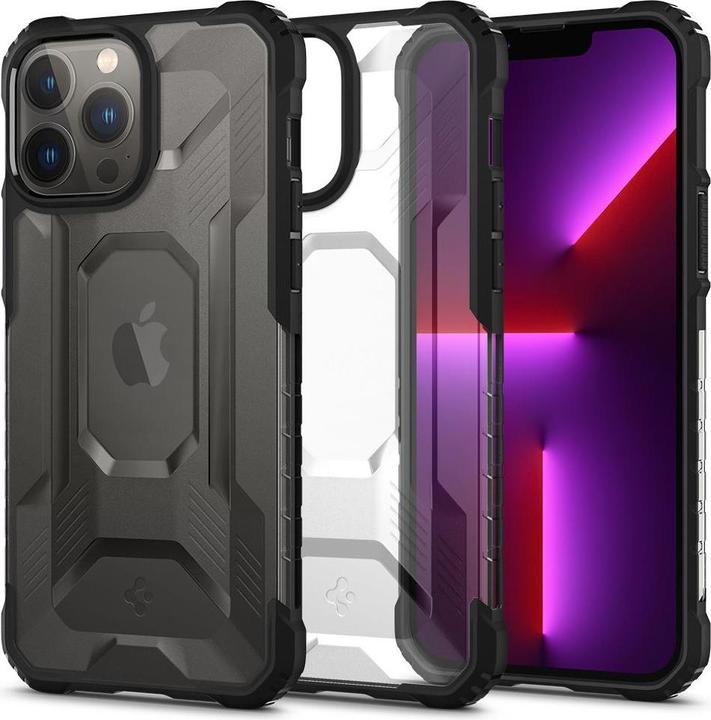Actual product image Spigen Case Nitro Force Apple iPhone 13 Pro Max Matte Black (Apple iPhone 13 Pro Max)