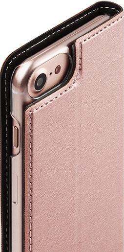 Immagine prodotto Wave BookCase suojakotelo, iPhone 7 / 8 / SE, ruusukulta (Apple iPhone SE (terza generazione), Apple iPhone 7, Apple iPhone 8)