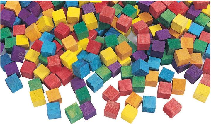 Immagine prodotto Colori - Blocchi cubici di legno colorati, 196°.