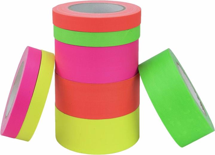 Image du produit Accessory Gaffa Tape 19mm x 25m orange fluo UV-actif (19 mm)