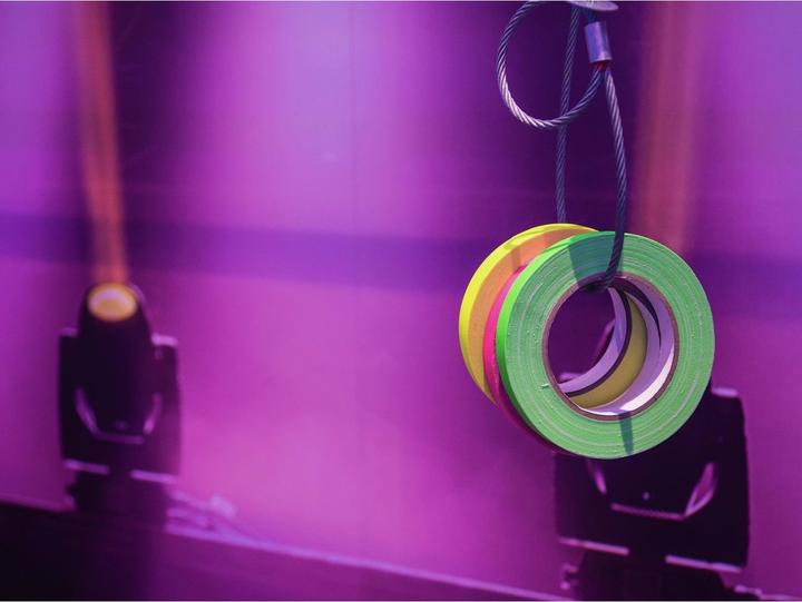 Produktbild Accessory Gaffa Tape 19mm x 25m neongrün UV-aktiv (19 mm)