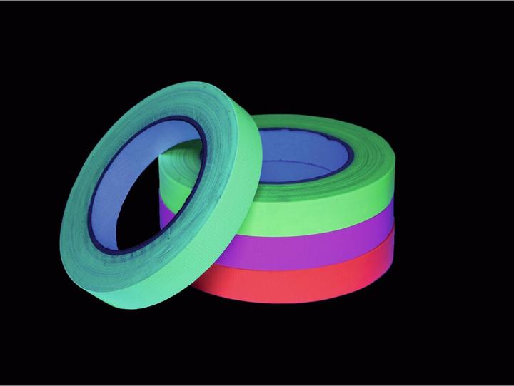 Image du produit Accessory Gaffa Tape 19mm x 25m orange fluo UV-actif (19 mm)
