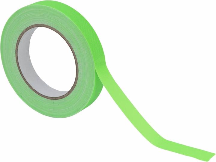 Produktbild Accessory Gaffa Tape 19mm x 25m neongrün UV-aktiv (19 mm)