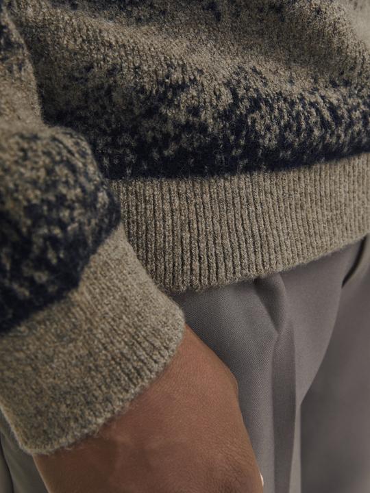 Actual product image Jack & Jones Jprvillex Knit Crew Neck Styd Aw24 (L)
